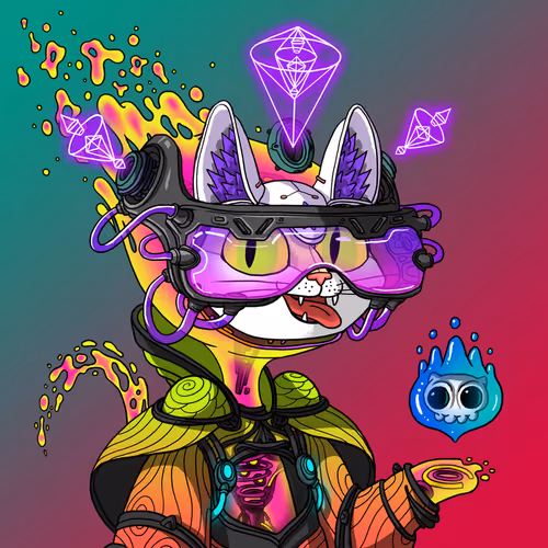 Alien Cat #8758