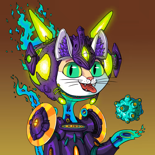 Alien Cat #6042