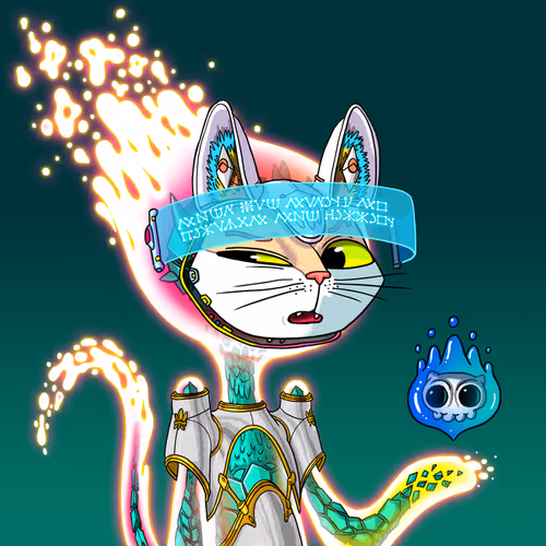Alien Cat #1594