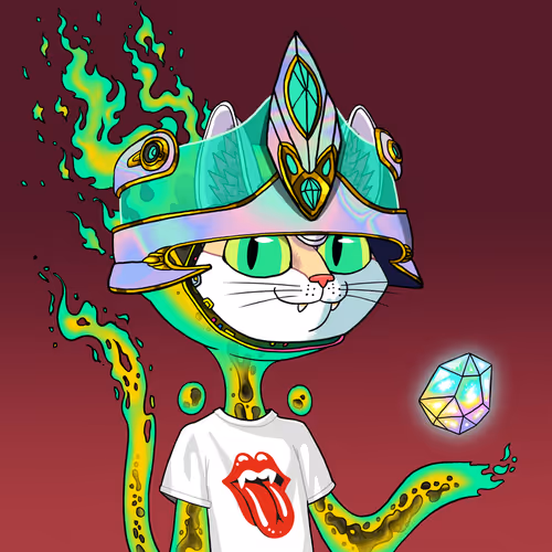 Alien Cat #8393