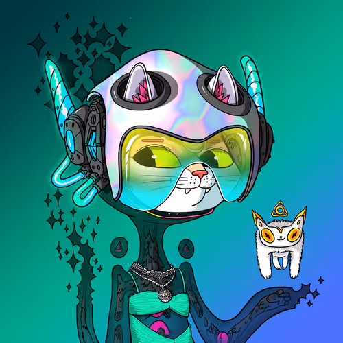 Alien Cat #2257