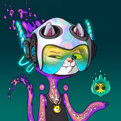 Alien Cat #7551