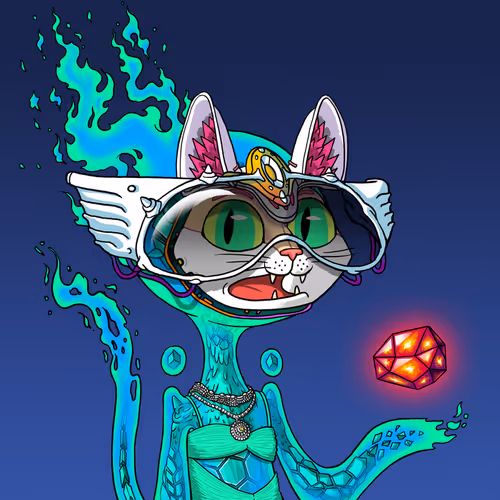 Alien Cat #5119
