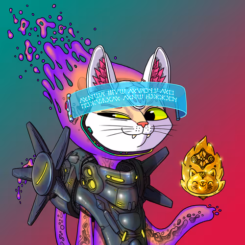 Alien Cat #5744