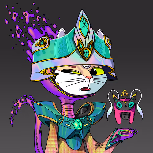 Alien Cat #7105