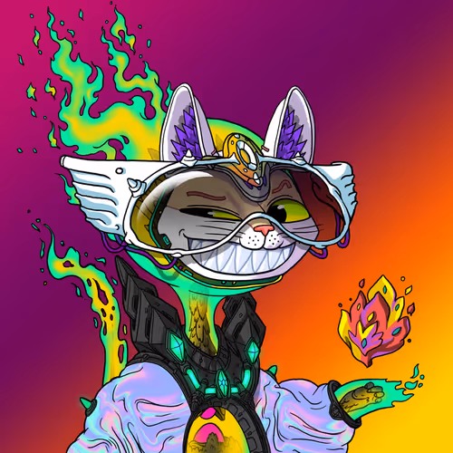 Alien Cat #8834