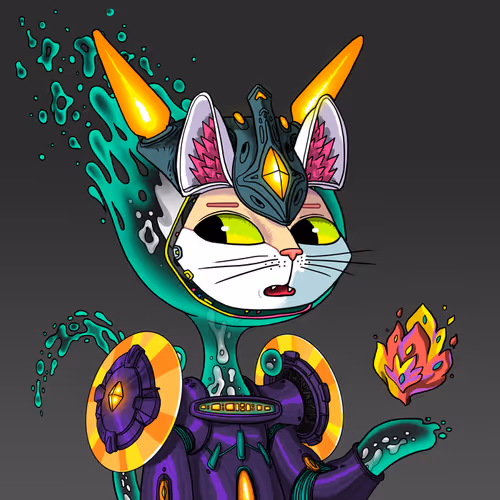 Alien Cat #5550