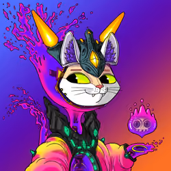 Alien Cat #8562