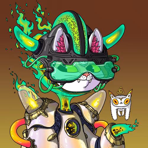 Alien Cat #4116