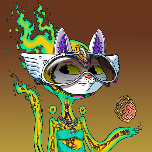 Alien Cat #2637