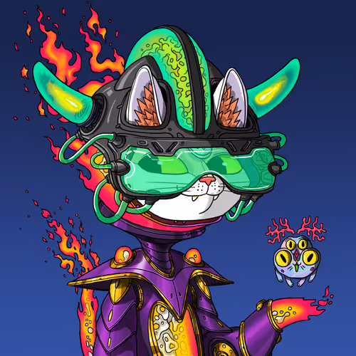 Alien Cat #103
