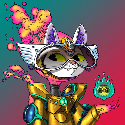Alien Cat #8636