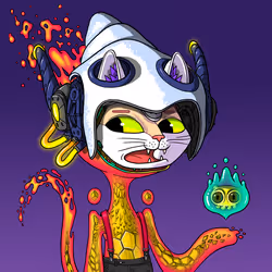Alien Cat #5755