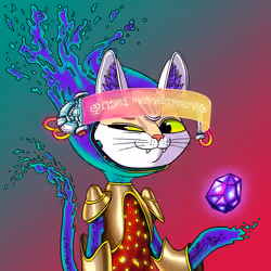 Alien Cat #2064