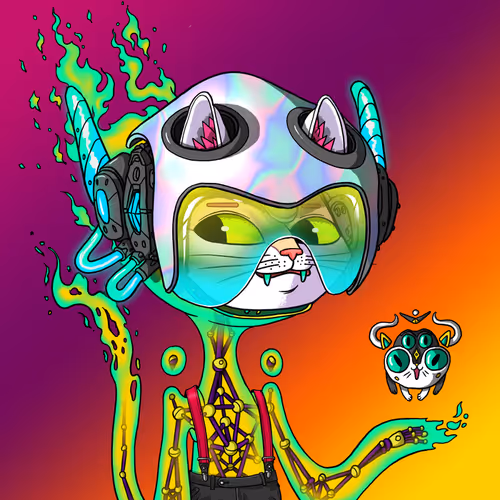 Alien Cat #1247