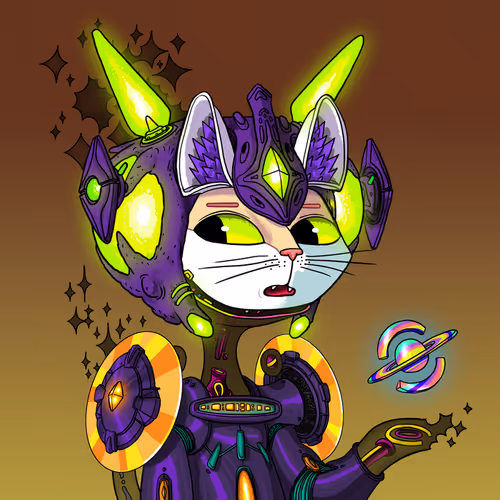 Alien Cat #5858