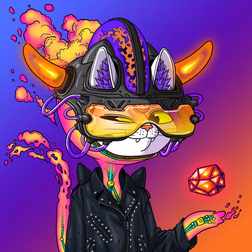 Alien Cat #7028