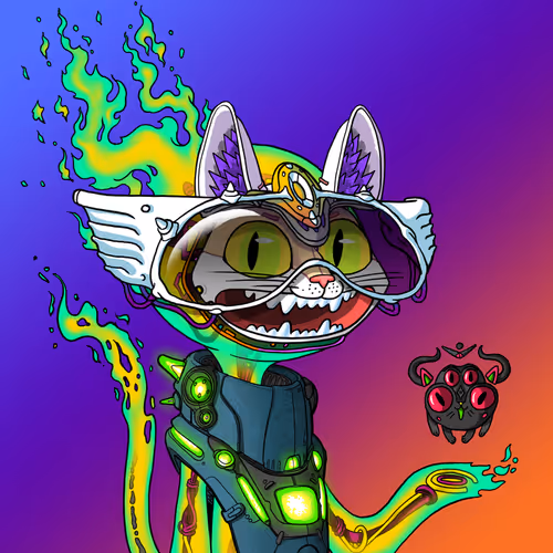 Alien Cat #8222