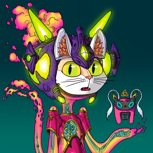 Alien Cat #595