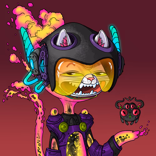 Alien Cat #1242