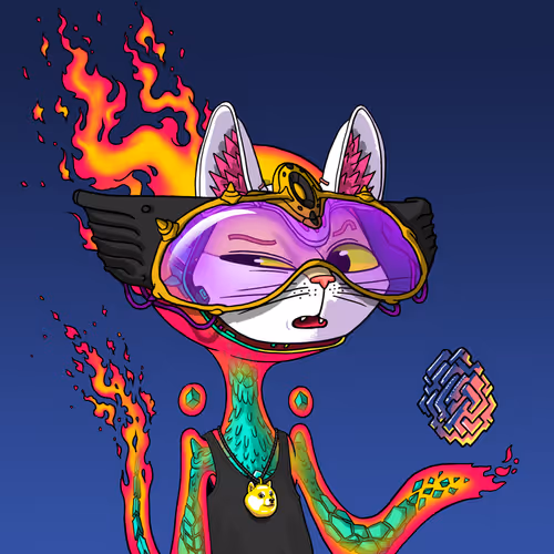 Alien Cat #7787