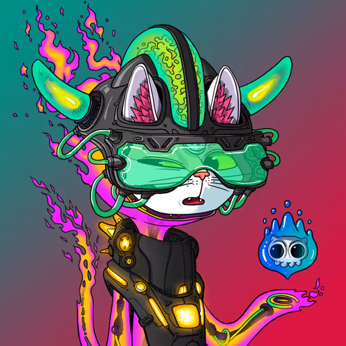 Alien Cat #6159