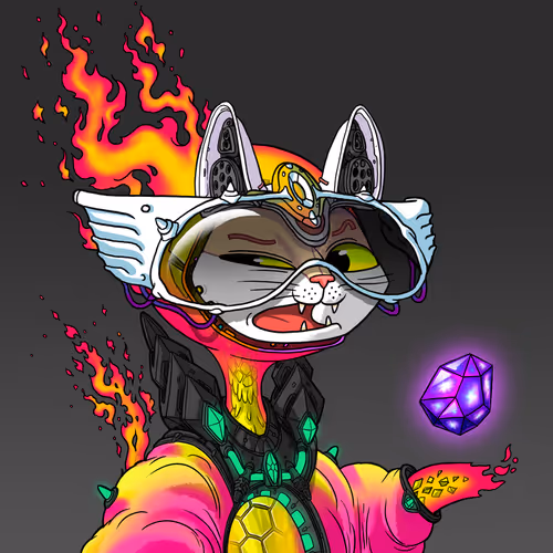 Alien Cat #1507