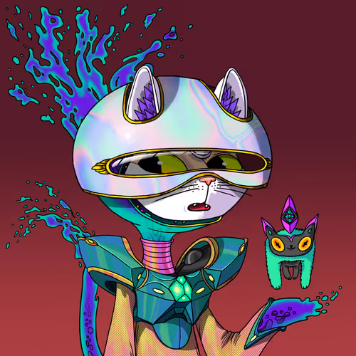 Alien Cat #5882