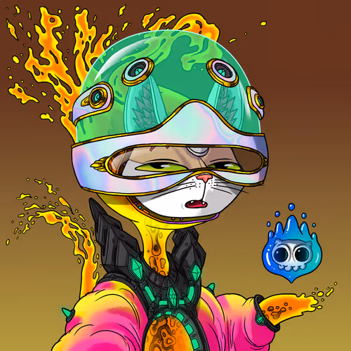 Alien Cat #6673