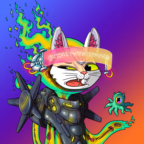 Alien Cat #1572