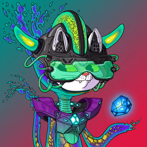 Alien Cat #7043