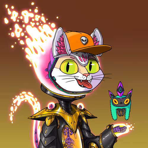Alien Cat #10138
