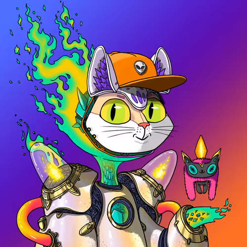 Alien Cat #443