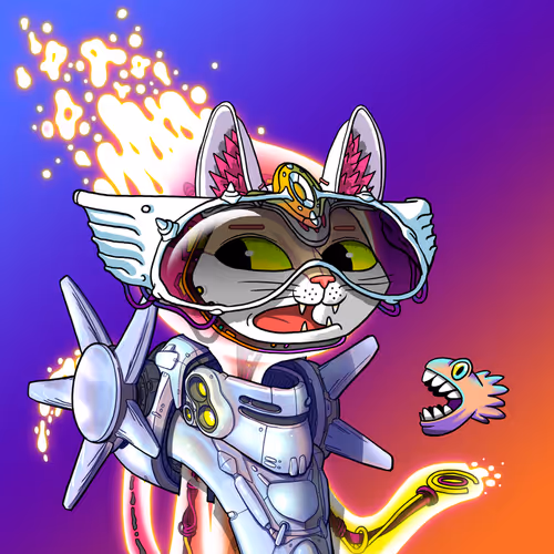 Alien Cat #1950