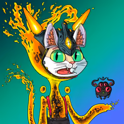 Alien Cat #7895