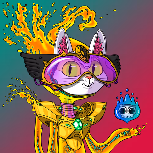 Alien Cat #7727