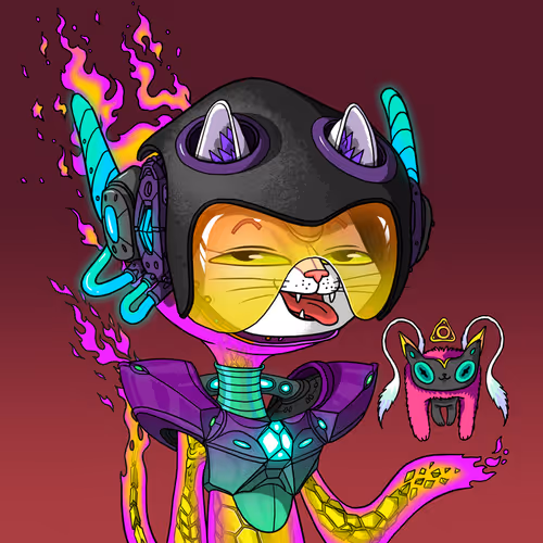Alien Cat #1607