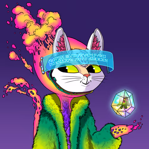 Alien Cat #7718