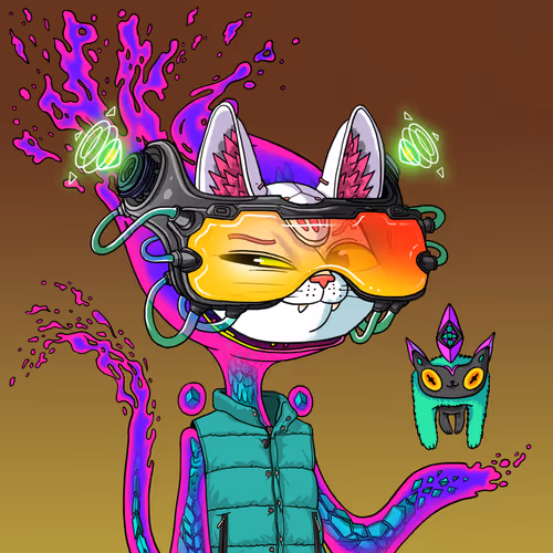 Alien Cat #9611