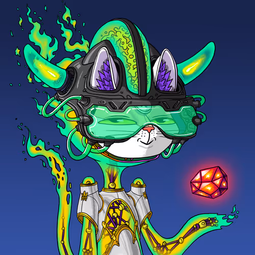 Alien Cat #9012