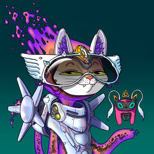 Alien Cat #7066