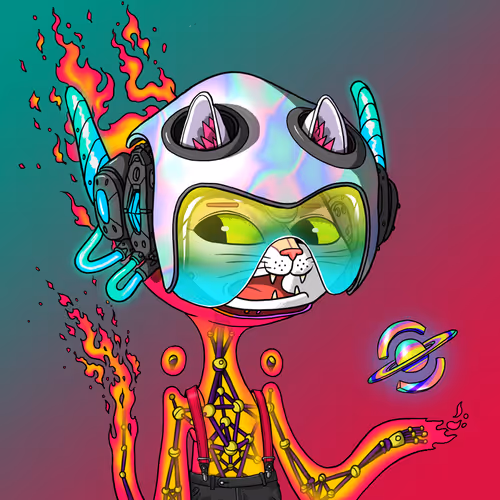 Alien Cat #5628