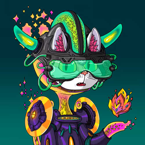 Alien Cat #9854