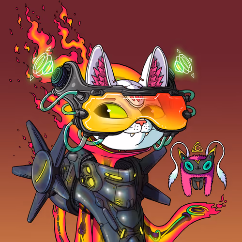 Alien Cat #7267