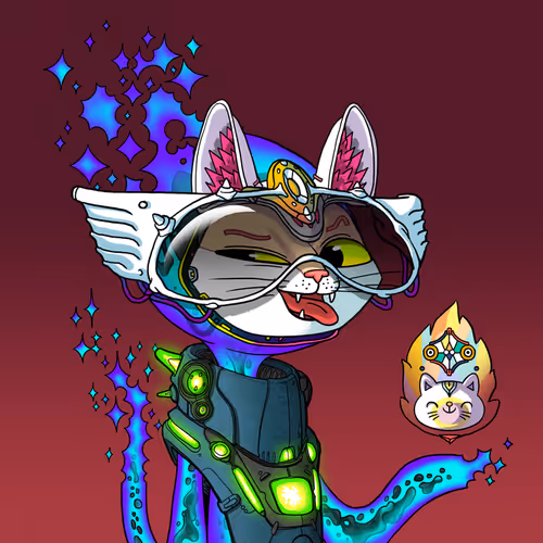 Alien Cat #7514