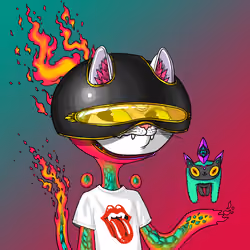 Alien Cat #9511