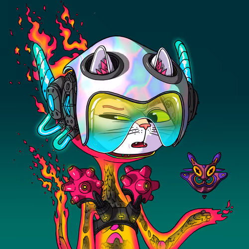 Alien Cat #9078