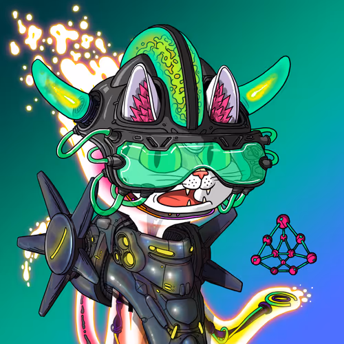 Alien Cat #1986