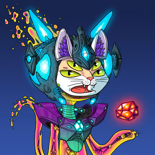 Alien Cat #2483