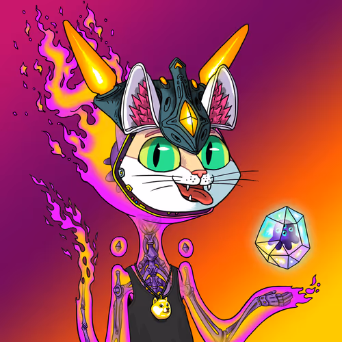 Alien Cat #7547